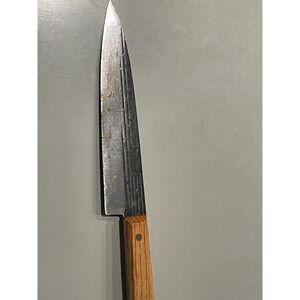 Forgecraft Hi-Carbon Steel 8 Inch Blade Utility Knife Wood Handle Vintage